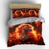 Elegant Horse Decor Set Multiple Sizes Kid'S And Adults' Bedroom Exquisite 3Pc Bedding Set, Gift