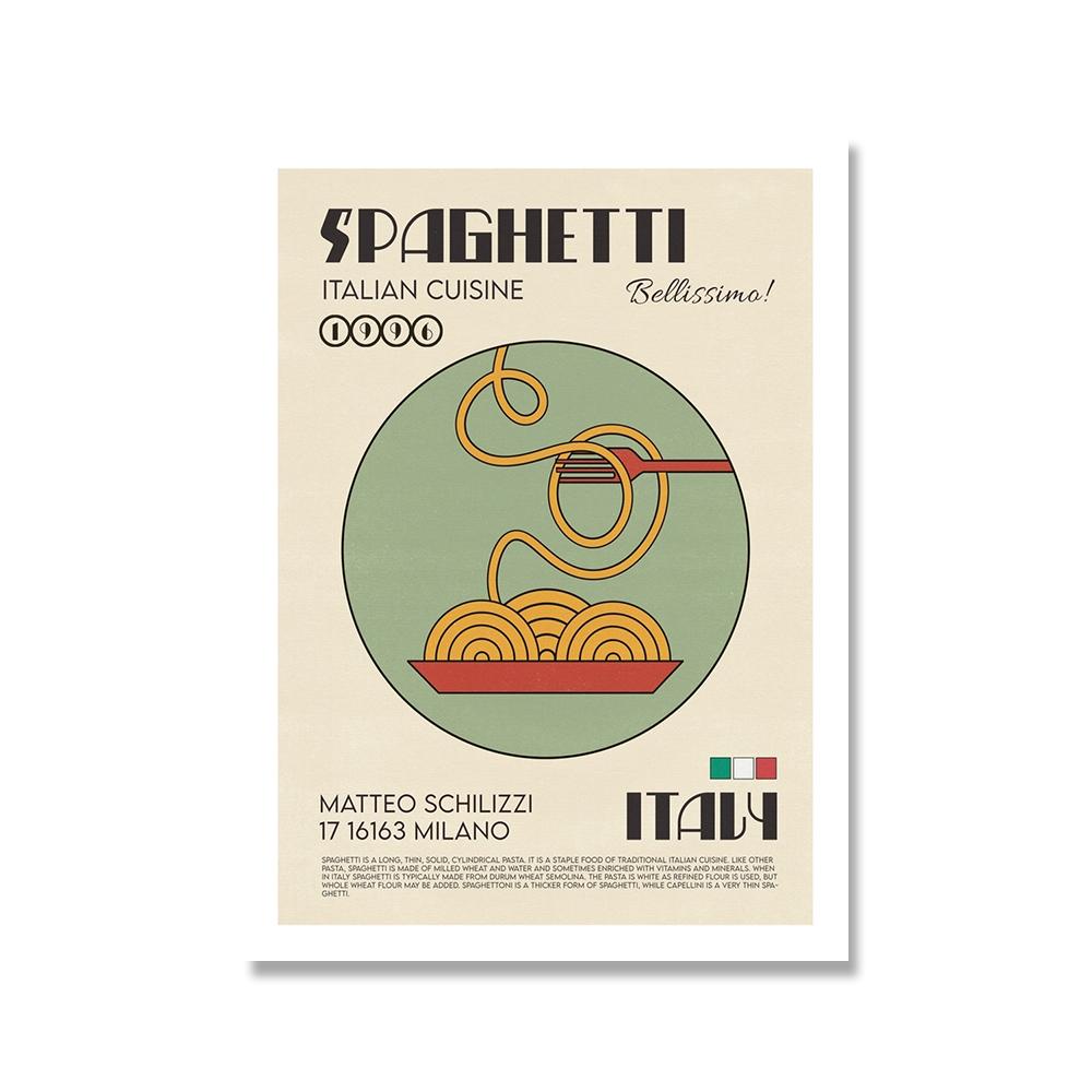 Japanese Korean Foods Wall Art Print Picture Cartoon Cooking Noodle Breakfast Kimchi Sushi Poster Canvas Painting Kitchen Decor