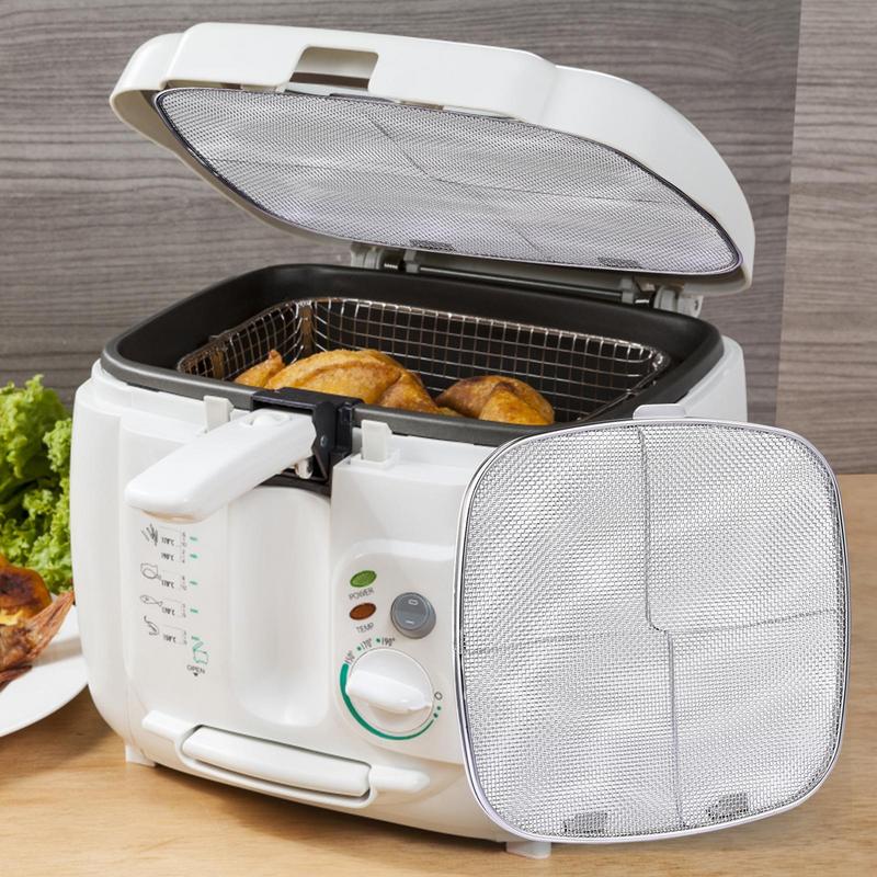 Kitchen Tool Splatter Shield 5-in-1 Anti-splash Air Fryer Replacement Screen Air Fryer Replacement Parts Keep Clean Around Stove