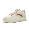 New Anta Anti-Slip And Wear-Resistant Breathable Low-Top Skateboard Shoes Women's Beige Red 922528003Q-2