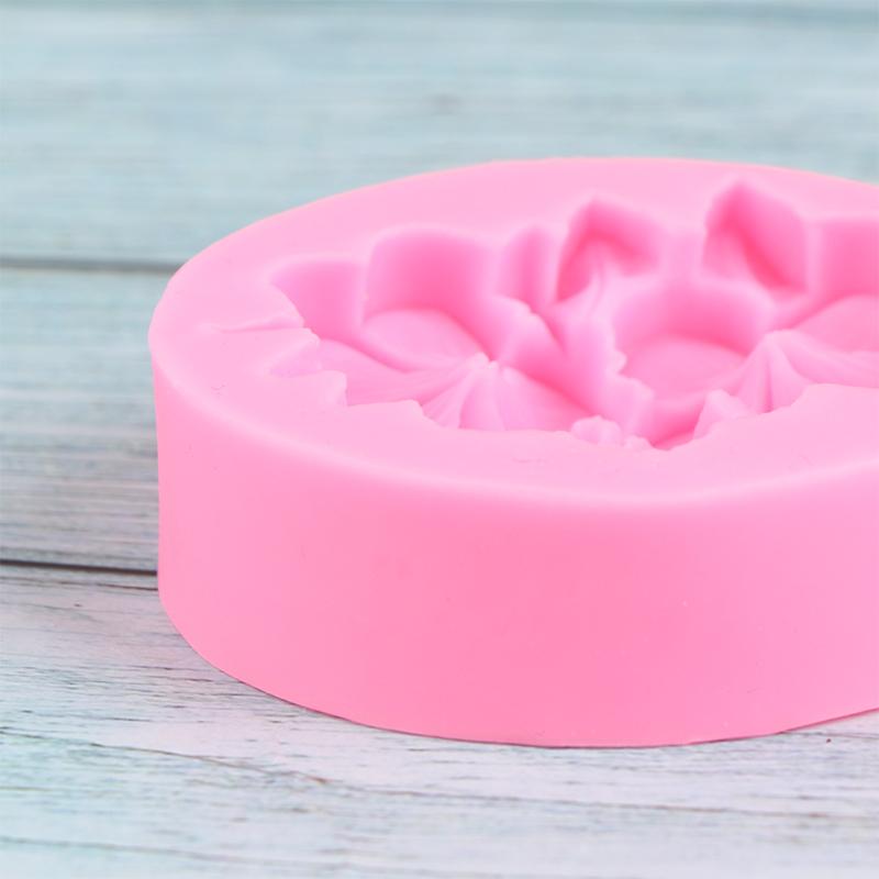 1Pc Flower Shape Silicone Mold Gardenia Plumeria Rubra Molds Diy Baking Tool