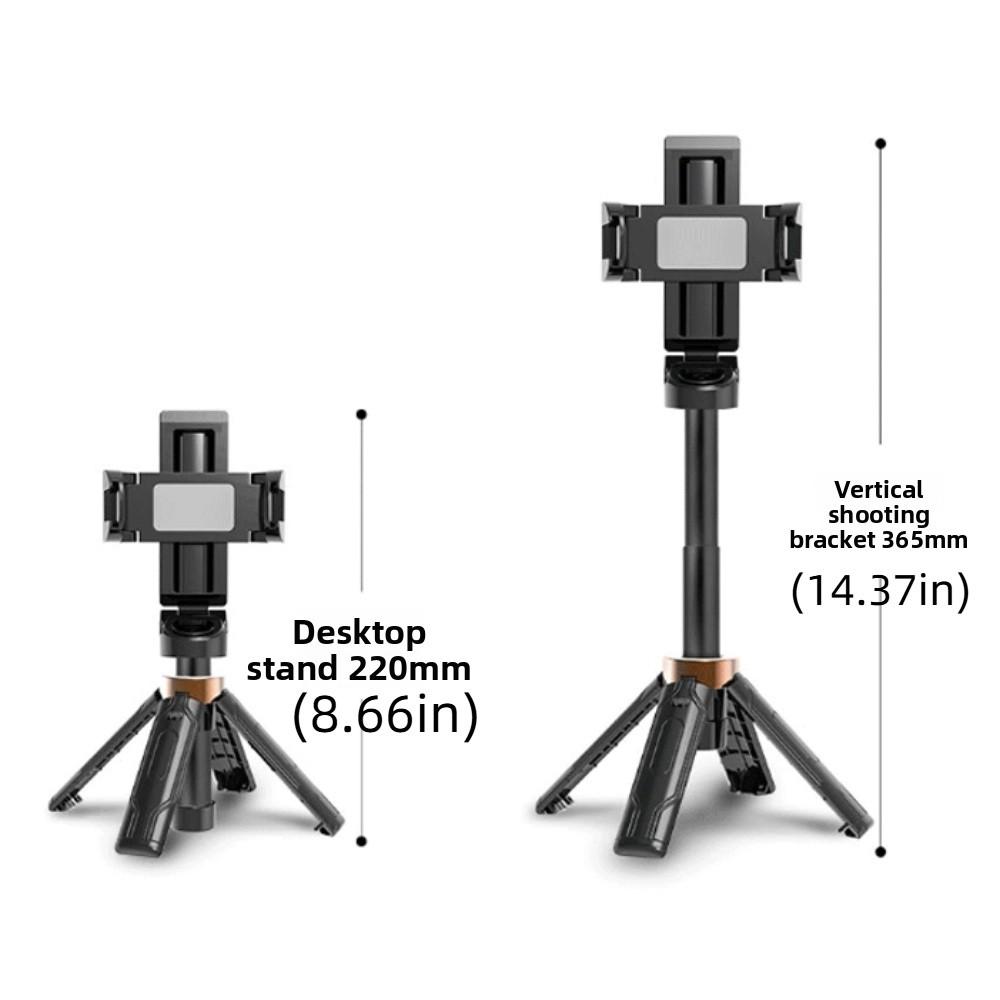 360° Rotation Mini Telescopic Selfie Stick 3 In 1 Selfie Stick Tripod Bluetooth Selfie Stick  Home