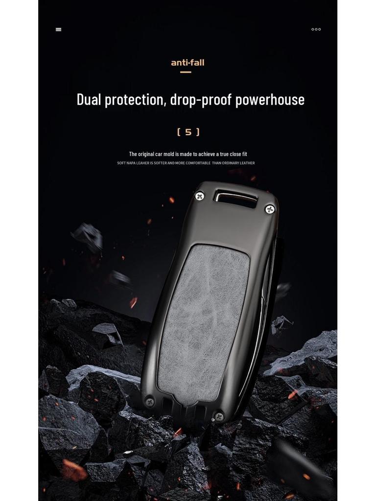 Mercedes-Benz Car Key Case for C260L GLC260 GLC300L EQE S-Class