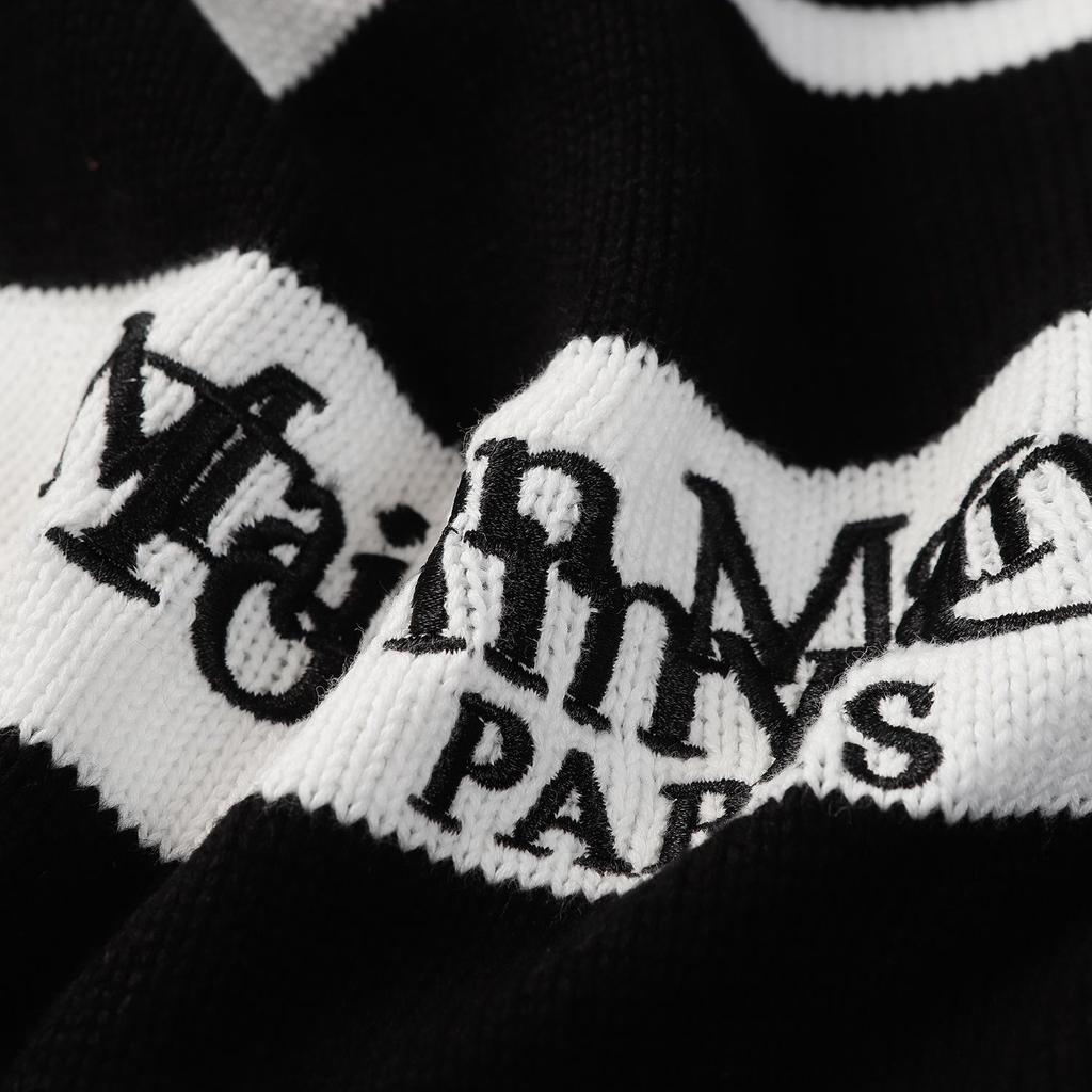 Bluza z kapturem Maison Margiela MM6 Unisex z haftowanymi literami