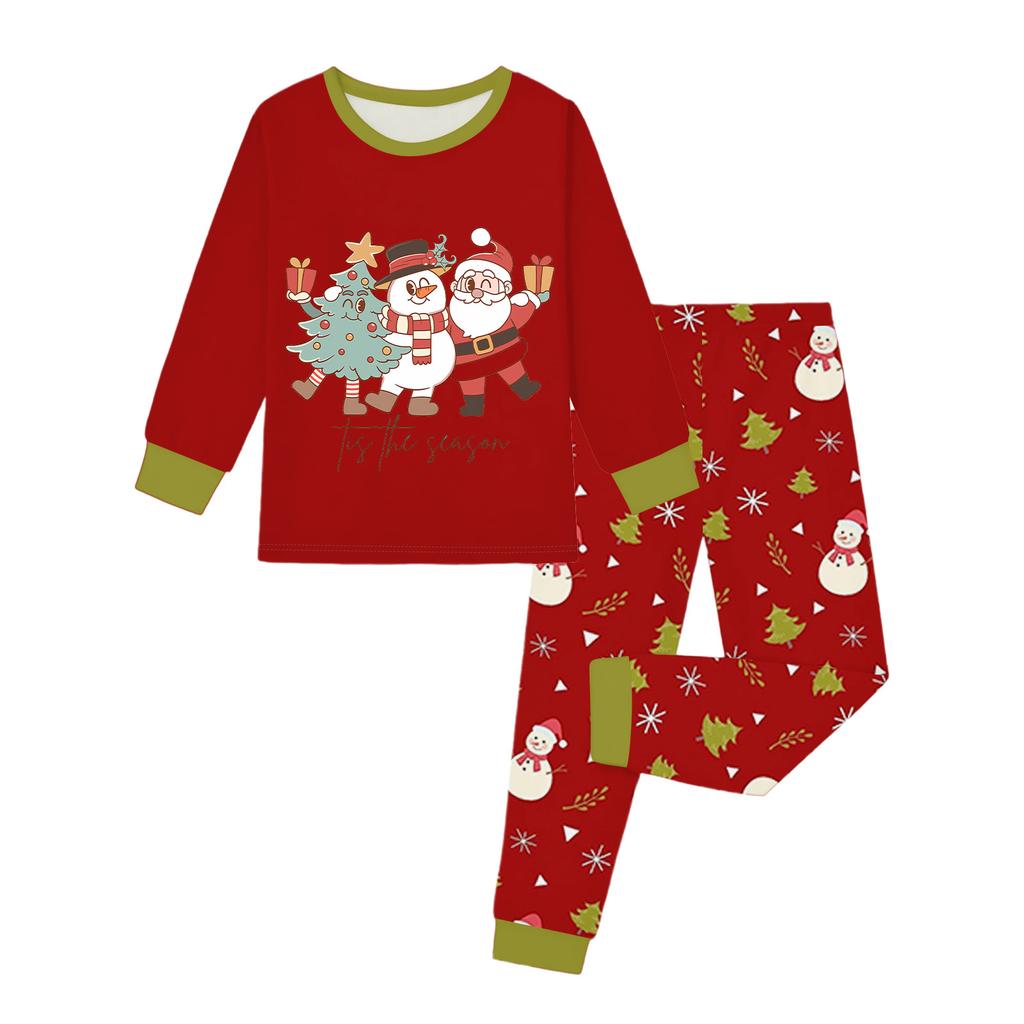 Children's Fashion Suit Skirt Round Neck Long Sleeve Top Pants