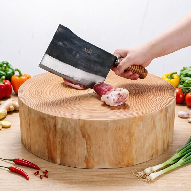 Commercial Thickened Pine Wood Round Cutting Board