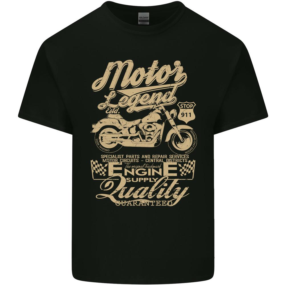 

Motor Legend Biker Motorbike Motorcycle Mens Light Cotton T-Shirt M