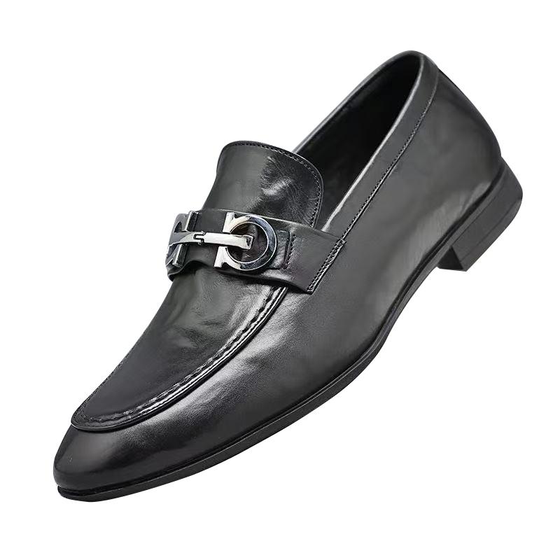 

Style Man Casual Shoes Comfortable Loafers Mens Leather Shoes Leisure Walk Slip on flats Moccasins Driving Shoes 44 чёрный