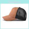 Baseball Cap With Mesh And Suede Fabric For Adults Summer Autumn