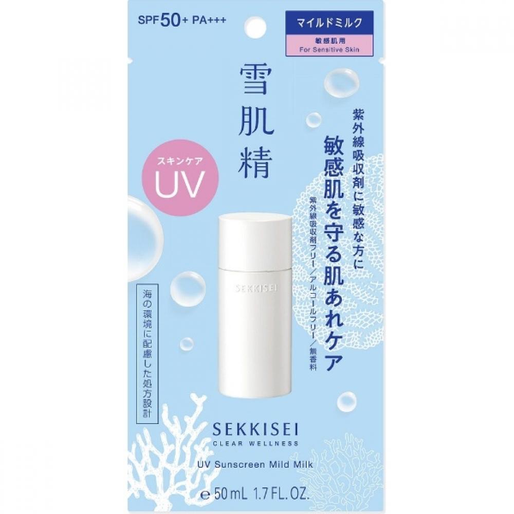 

Kose Sekkisei Clear Wellness УФ-защитное мягкое молочко 50 мл Spf50+ Pa+++
