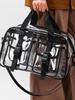 Women's 2025 Transparent PVC Backpack: Large Capacity, Waterproof Fashion Schoolbag
