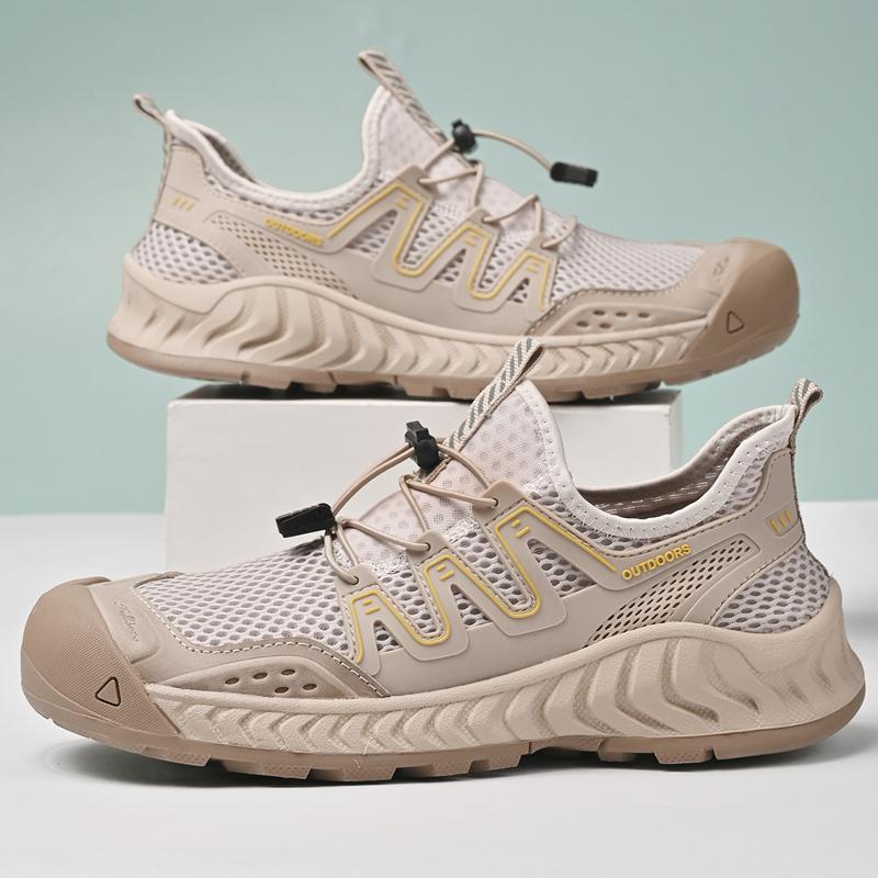 ModaModa Męskie Letnie Sneakersy Oddychające Męskie Buty Casual Antypoślizgowe Męskie Buty Turystyczne Outdoorowe Lekkie Buty Tenis Masculino