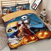 Luxurious Nightmare Before Christmas Duvet Cover With Pillow Cases Bedding Set