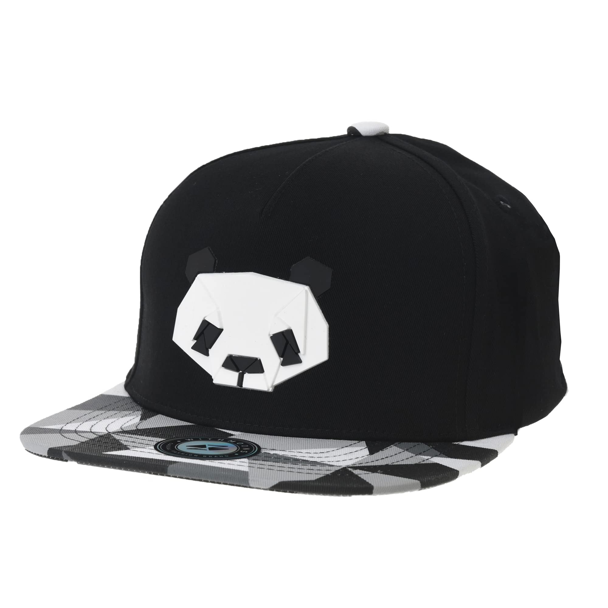 

Капелюх Panda Cotton Straight Cap Size Adjustable TR2935 [With Moons] 100% (Чорний) чорний