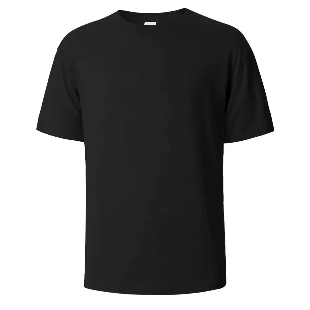 Minimalist Style Solid Color Casual T-Shirt Cotton Breathable Tee Unisex Unisex Summer Streetwear