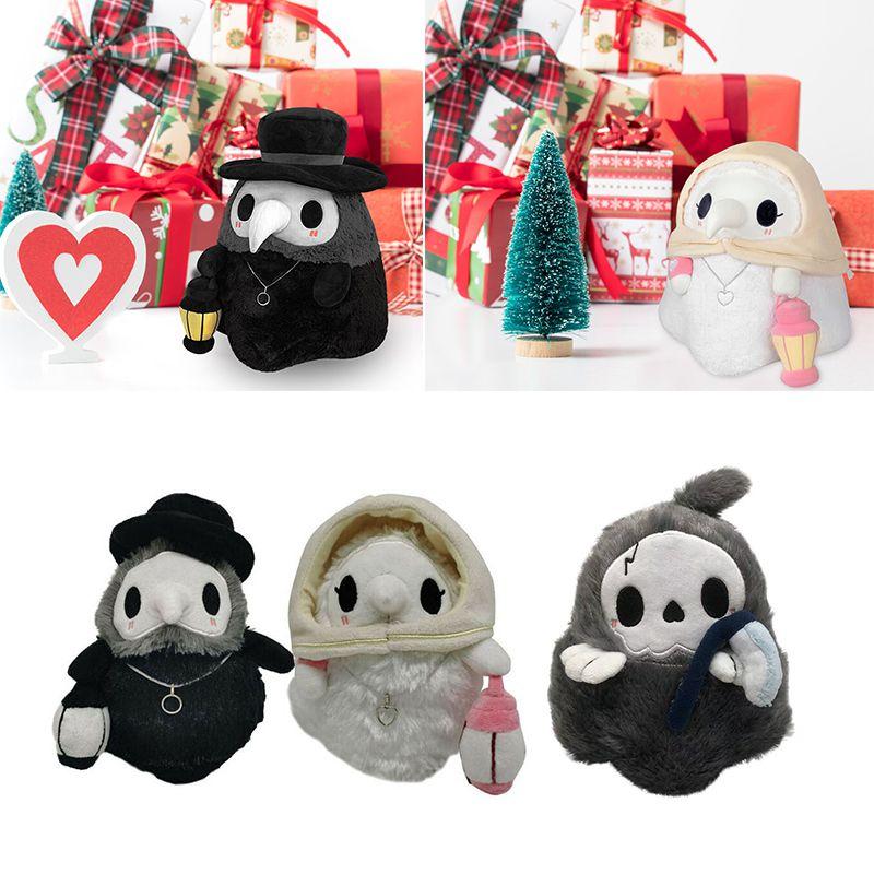 Luminous Plague Doctor And Nurse Couple Plush Toy Cute And Unique Gift