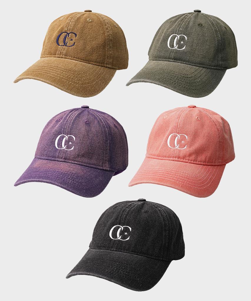 Koso Symbol Logo Denim Washed Ball Cap (5 Colors)