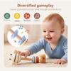 Musical Instruments Montessori Music Wooden Cartoon Bee  Ringing Toy 0 12 Months Toys Kids Early Educational Wooden Instruments