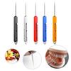 Camping 3 Gear Push-pull Titanium Toothpicks Pocket Toothpick Fruit Pick Metal