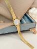 New GEDI Luxury Fashion Watch for Women Stainless Steel Bracelet, Premium Waterproof Authentic Quartz Timepiece Women's Gift