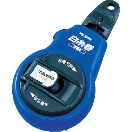 Tajima White Thread 30m 20m P-Line Spool, Hand-Spooled, (Thin Thread) / (Thick Thread) PS-SIMK