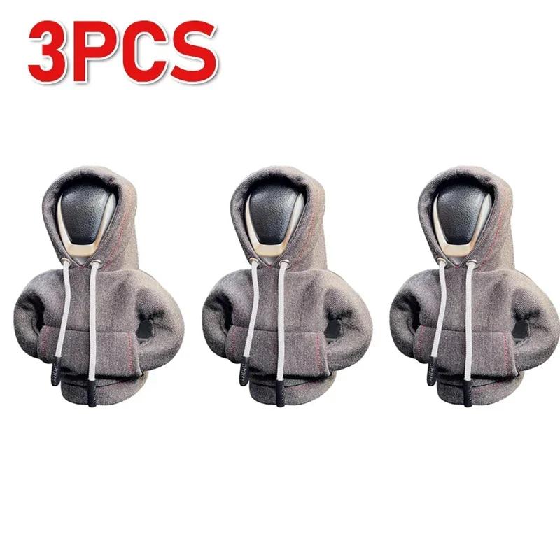 Hoodie Car Gear Shift Cove Shift Lever Handle Kit Creative Universal Car Gear Shift Hoodie Cover Decoration Car Interior Amagi