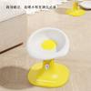 Easy To Clean Creative Pet High Footed Bowl Cartoon Non-Slip Cat Food Water Bowl Stable Anti-flip Pet Food Dispenser Household