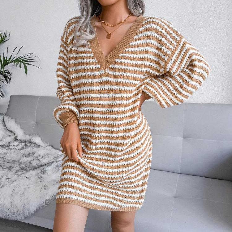 Women's Spring High Waist Pleated Dress Short Sleeve O Neck Knee Length Solid Color Butterfly Print