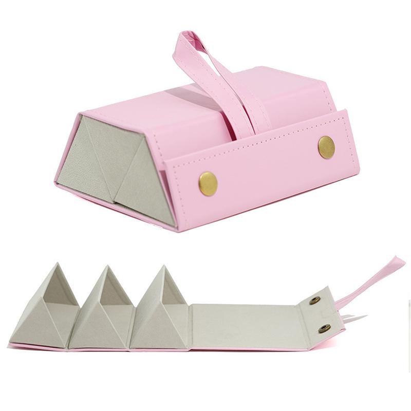 1Pc 2/3/4/5/6 Slots Foldable Eyeglasses Holder Storage Box Sunglasses Case Glasses Organizer Portable Glasses Case