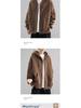 Men's Autumn/Winter Pure Cotton Cardigan Hoodie - American Trend, Hong Kong Style, Loose Heavyweight Jacket