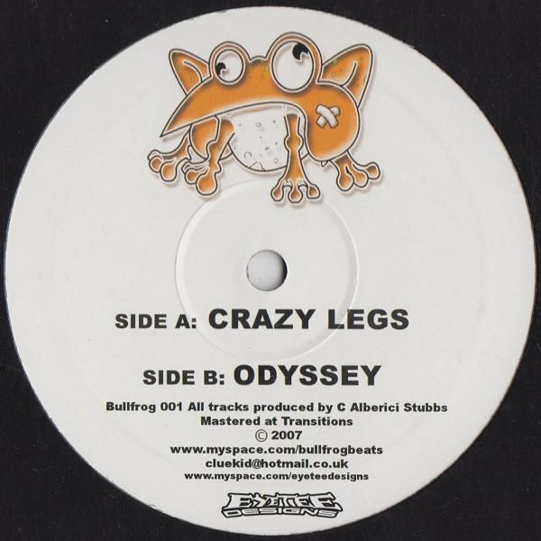 12inch Record CLUEKID - Bullfrog 001 CAS001 Bullfrog Beats 2007 UK Dance & Electronica Used