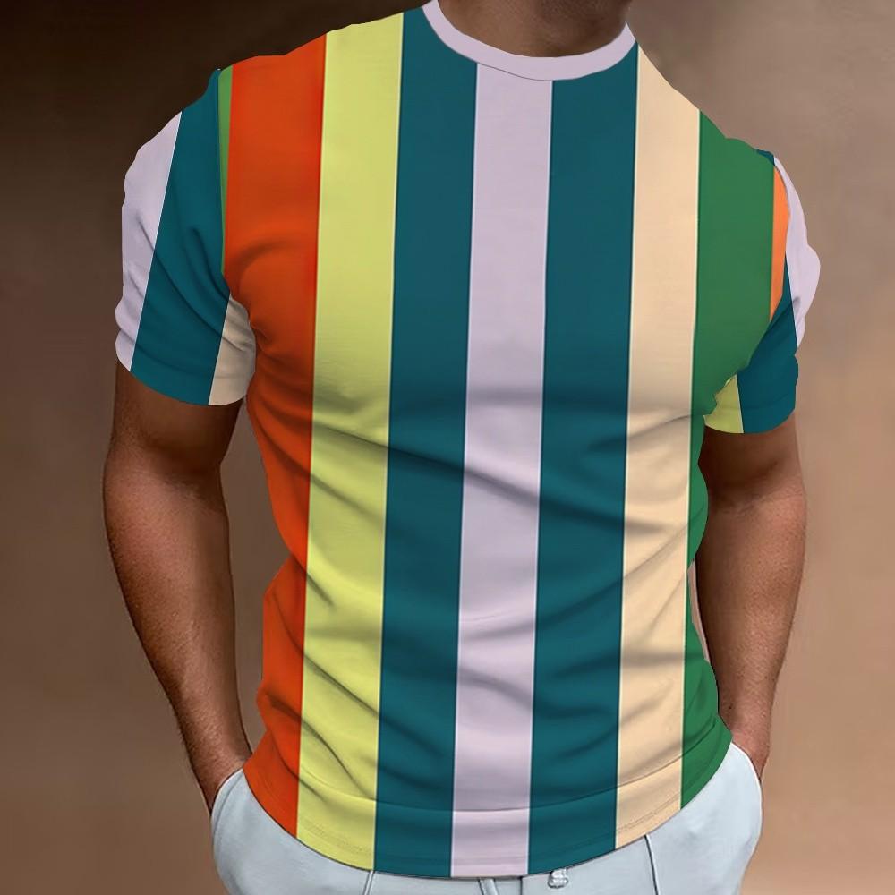 Casual Breathable Men's T-shirt Top Men's Clothing Summer Men's T-shirt