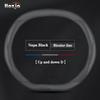 Leather Car Steering Wheel Cover for MG ONE 2024 2025 Non-slip Auto Interior Accessories