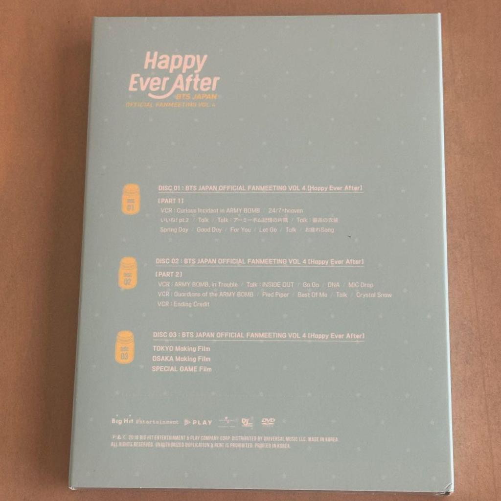 [USED] BTS Happy Ever After Trading Card Yoongi