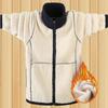 Plus Size 9XL Warm Solid Color Fleece Sweatshirt for Men Autumn Winter Thicken Clothing