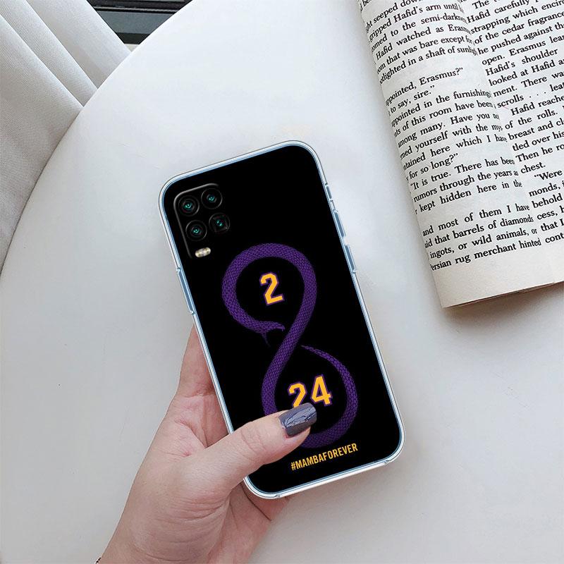 K-Kobe 24-8 Transparent Phone Case for Samsung Galaxy A04 A04S A14 A23 A34 A54 M23 M33 M52 M53
