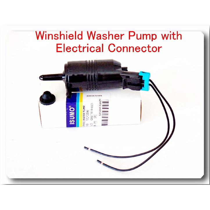 86714 Windshield Washer Pump W / Connector Fits Buick Cadillac Chevrolet GMC &