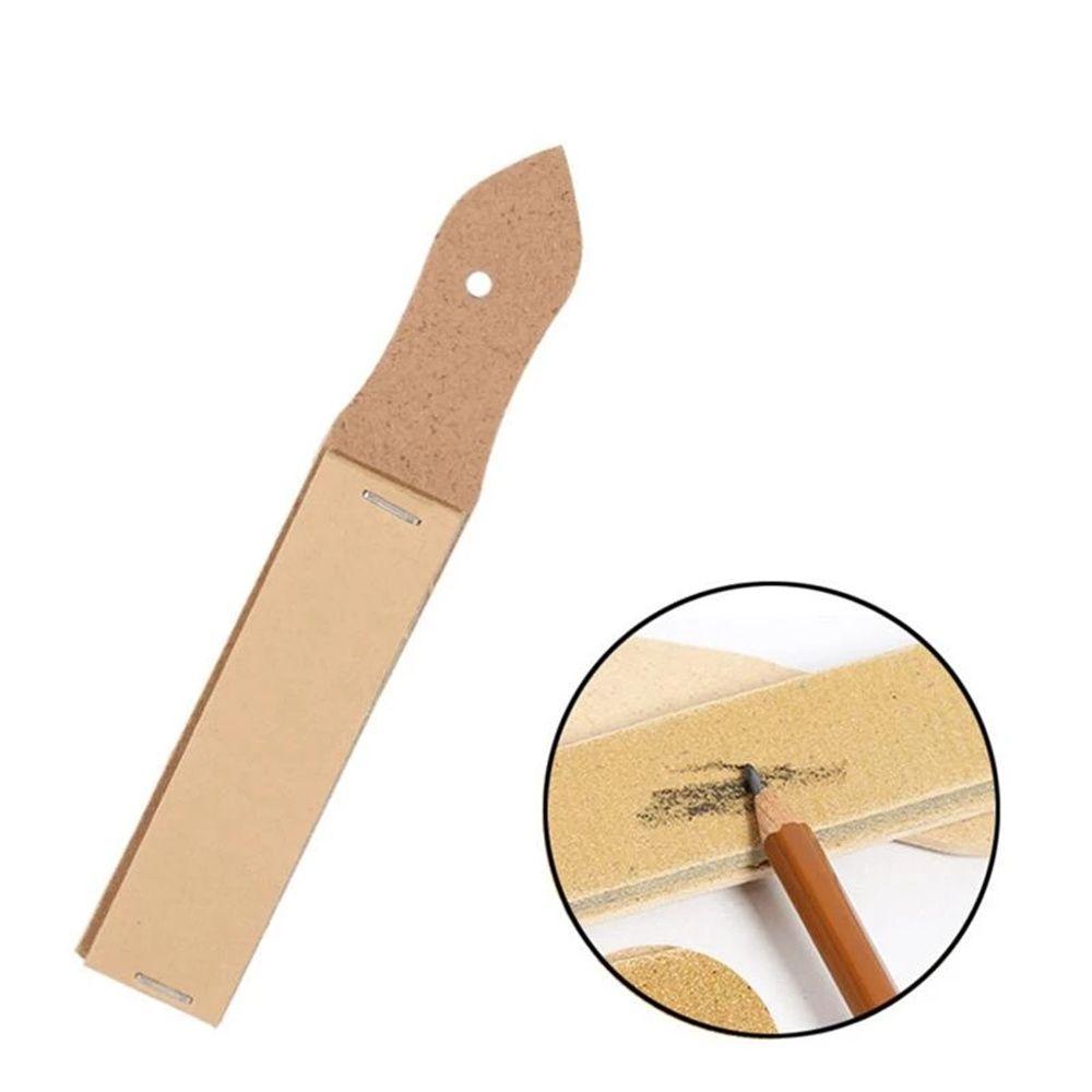 Brush Pencil Sharpeners Sharpening Powder Paper Sandpaper Board Pencil Polishing Pencil Sandpaper