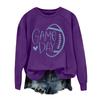 Unisex Fashion Print Long Sleeve Crewneck Sweatshirt for Casual Everyday Wear