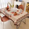 Bohemian Style Tassel Tablecloth Fabric Dining Table Cloth Home Decor Blanket Outdoors Picnic Mat Multi Functional Cover Towel