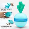 Interactive Dog Toy Textured Cactus Chew Toy Adjustable Dog Treat Dispenser Toy for Puppy Teething Boredom Relief Teeth Cleaning