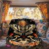 Psychedelic Moth Rv Blanket Comfortable Soft Lightweight Perfect For Travel Camping Picnics Sofas Rvs Bedding Living Rooms Gift For Friends Familyt71