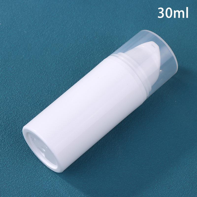 5-50ml Mini Přenosná Vakuová Lahvička s Lisovacím Typem Plnitelná Kosmetika na Make-up Pro Krémové Gely Hydratační Přípravky Lahvičky na Tekuté Pleťové Vody