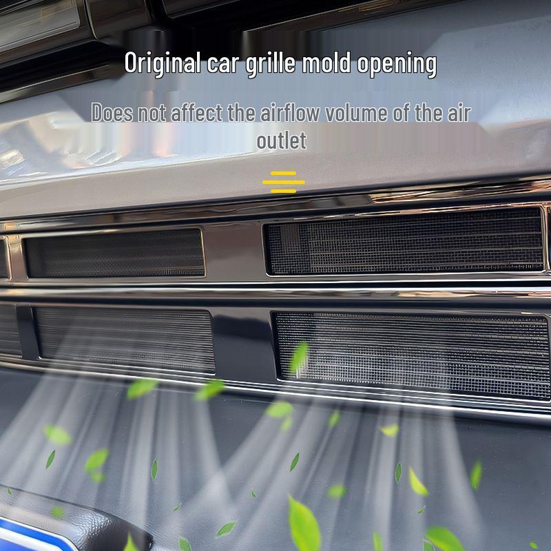 Beijing BJ40 Snap-on Mosquito Net: No-Disassembly Front Bumper Insect Barrier, Exterior Mod Accessory