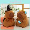 Magical Children Doll Halloween Earphones Capybara Plush Toy Pillow Soft Gift