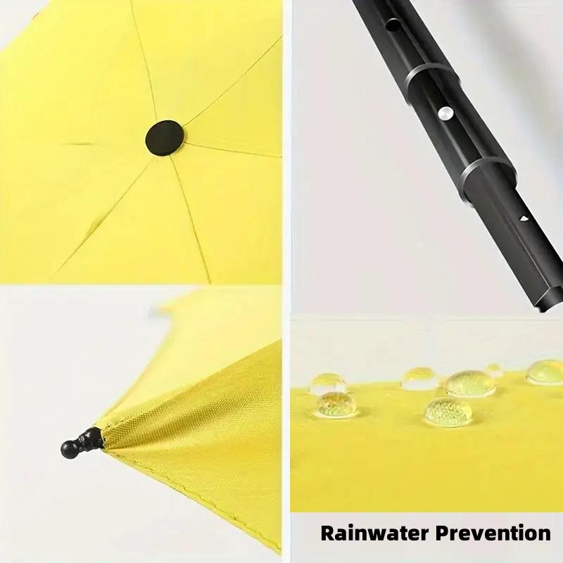 Portable Mini Sun Umbrella Small Pocket Rain UPF50 Travel Umbrella Vinyl Folding Umbrella UV Protection Sun Shade Pocket Parasol