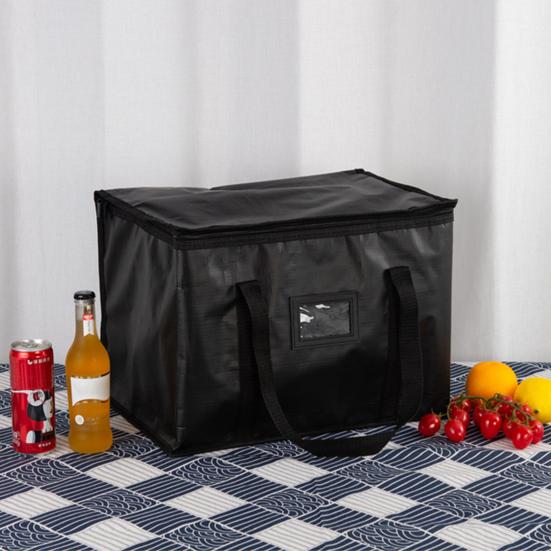 Insulated Bag 16/28/50L Pizza Delivery Cooler Bags for Travel Food Delivery Reusable Grocery Bags Warm Cooler Bags