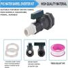 Hard Rain Barrel Faucet Valve Kit Durable Rain Barrel Spigot Kit Garden Diverter Kit  Pool