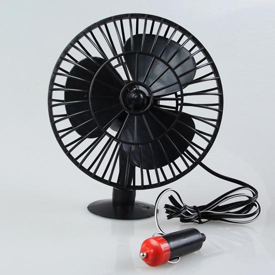 4-Inch Car Fan Single Head Strong Wind Energy Saving Dashboard USB Air Cooling Fan for Car