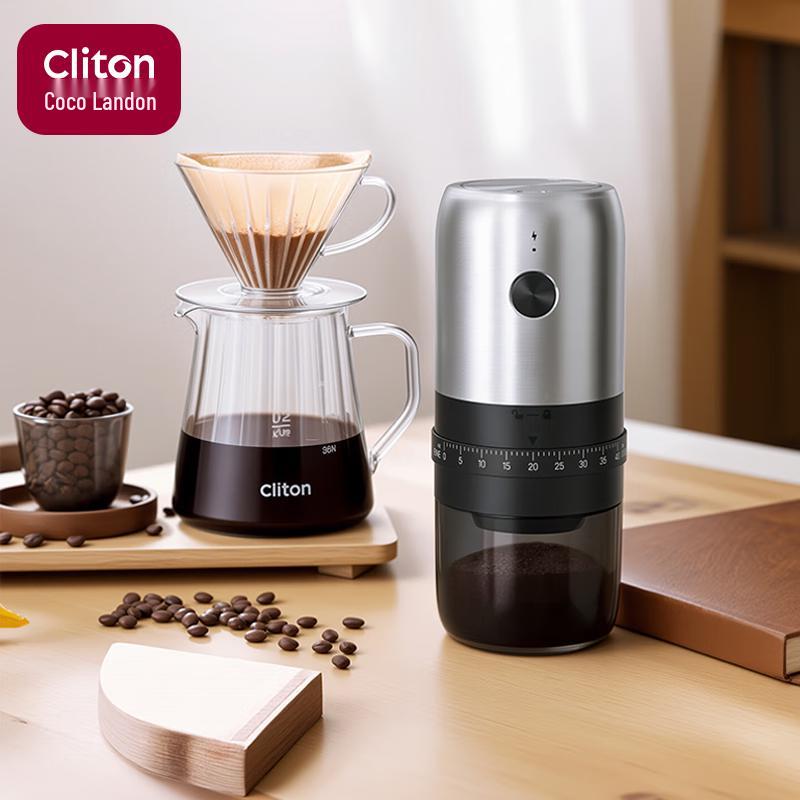 CLITON Portable Electric Coffee Grinder